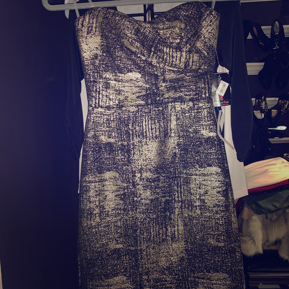 Metallic party dress